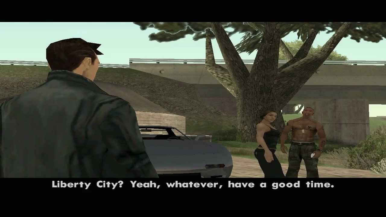 GTA SA : GTA 3 Character Claude In GTA SA