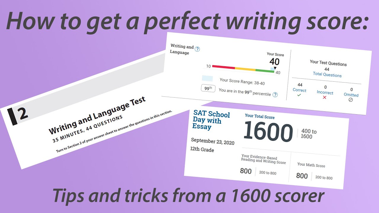 How to get a perfect score on the SAT grammar questions: tips from a 1600 scorer