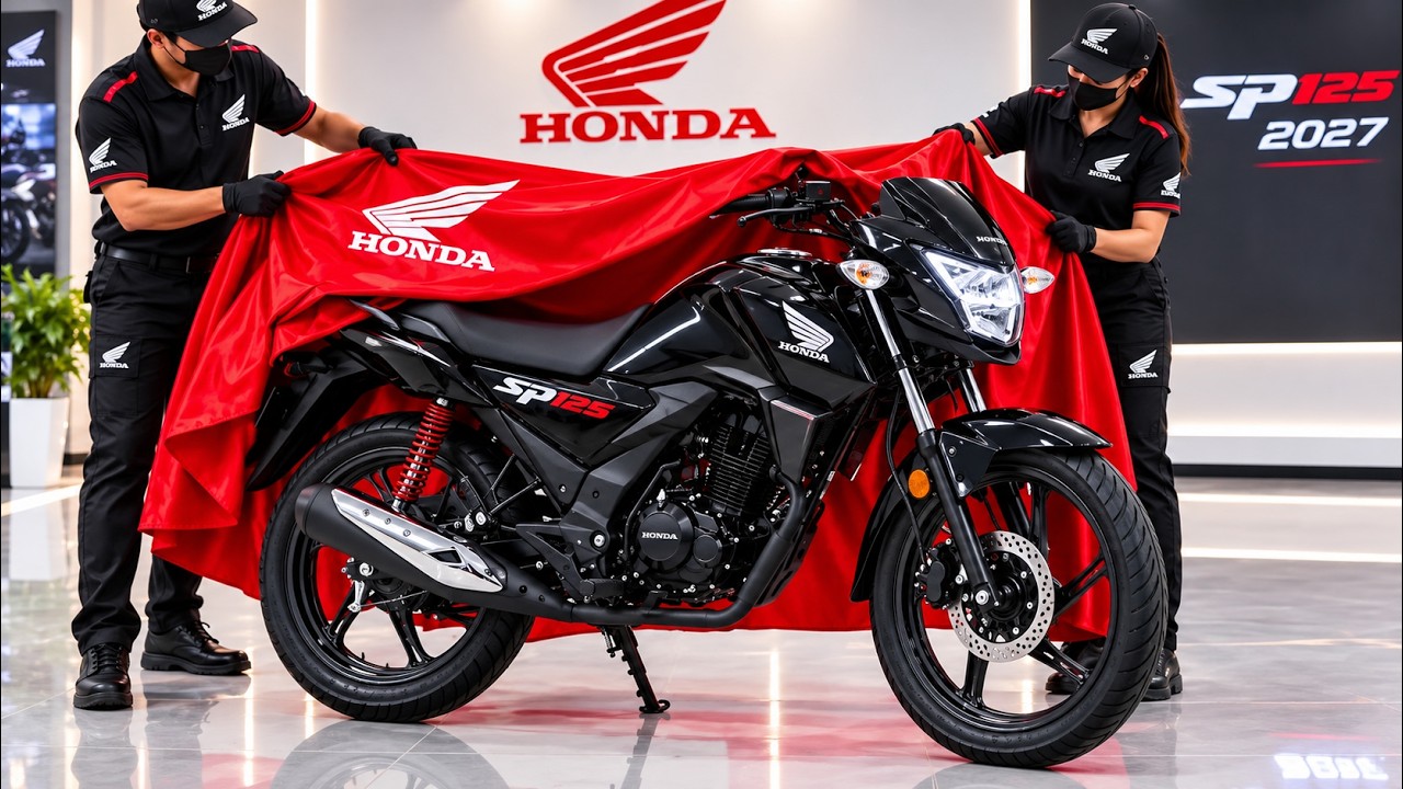 НОВЫЙ Honda SP 125 2027 &ndash; Первый взгляд! 🔥 Новый дизайн, функции и характеристики 125 куб. см!