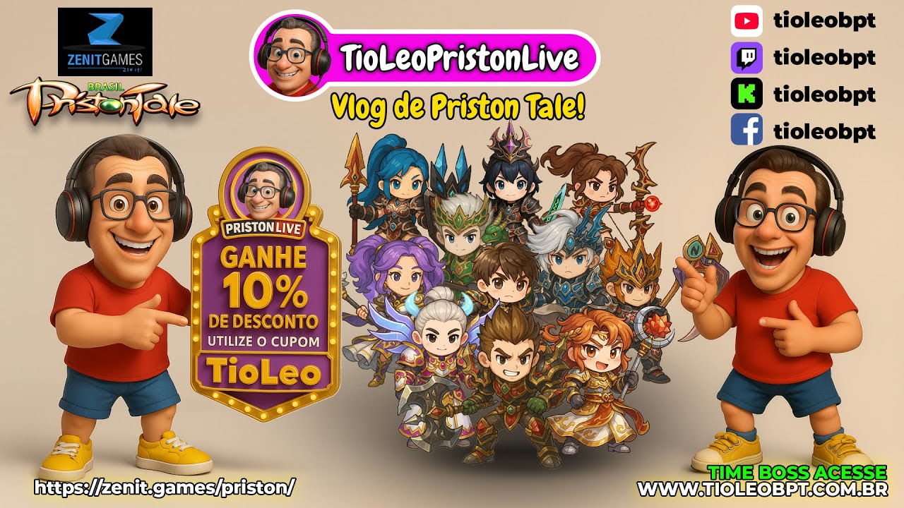 #711 - [AWELL] JOGANDO - TIOLEO NO PRISTON TALE BRASIL BPT - 12-02-26 !TC !TIOCOINS