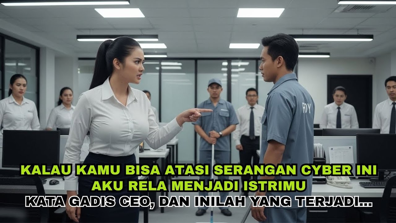 Kalau Kamu Bisa Hentikan Serangan Cyber Ini Dalam 1 Jam, Aku Menjadi Istrimu — Tapi Siapa Sangka, In