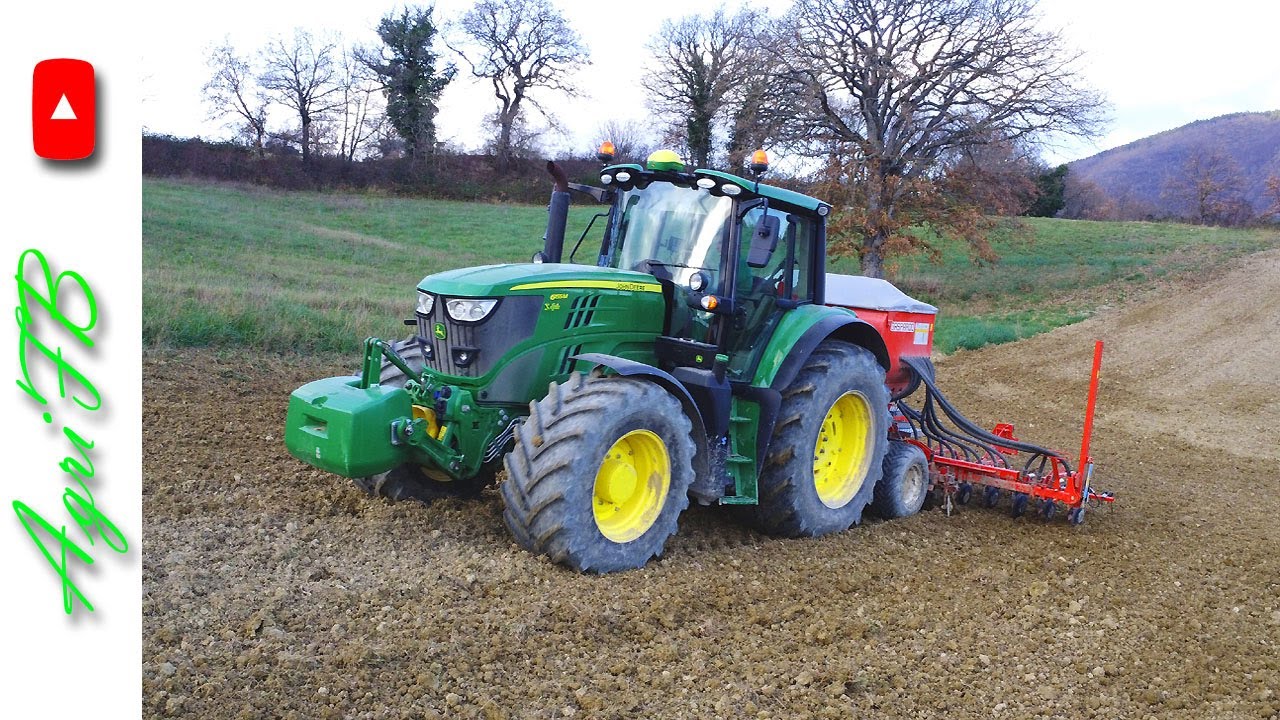 - Semina 2022 - John Deere 6155M + seminatrice Gaspardo Pinta SC