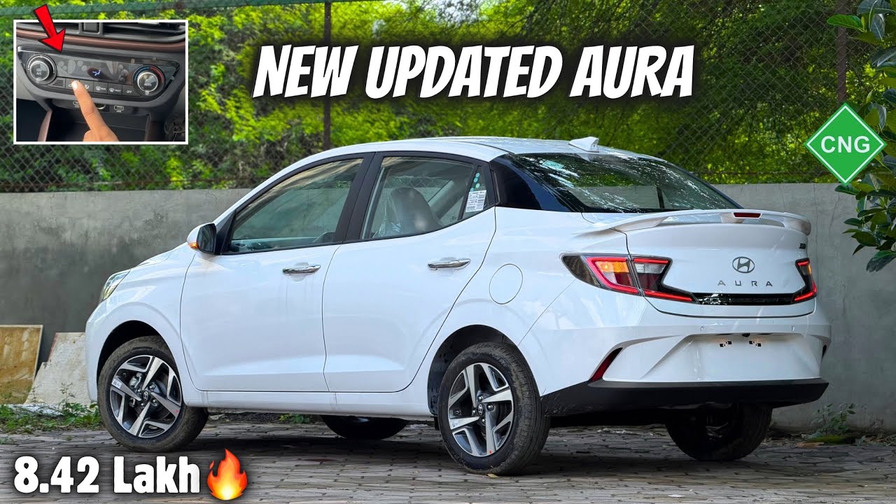 Finally Aura Update Ho gayi🔥| New Aura SX CNG 2025 | Hyundai Aura 2025 Model 