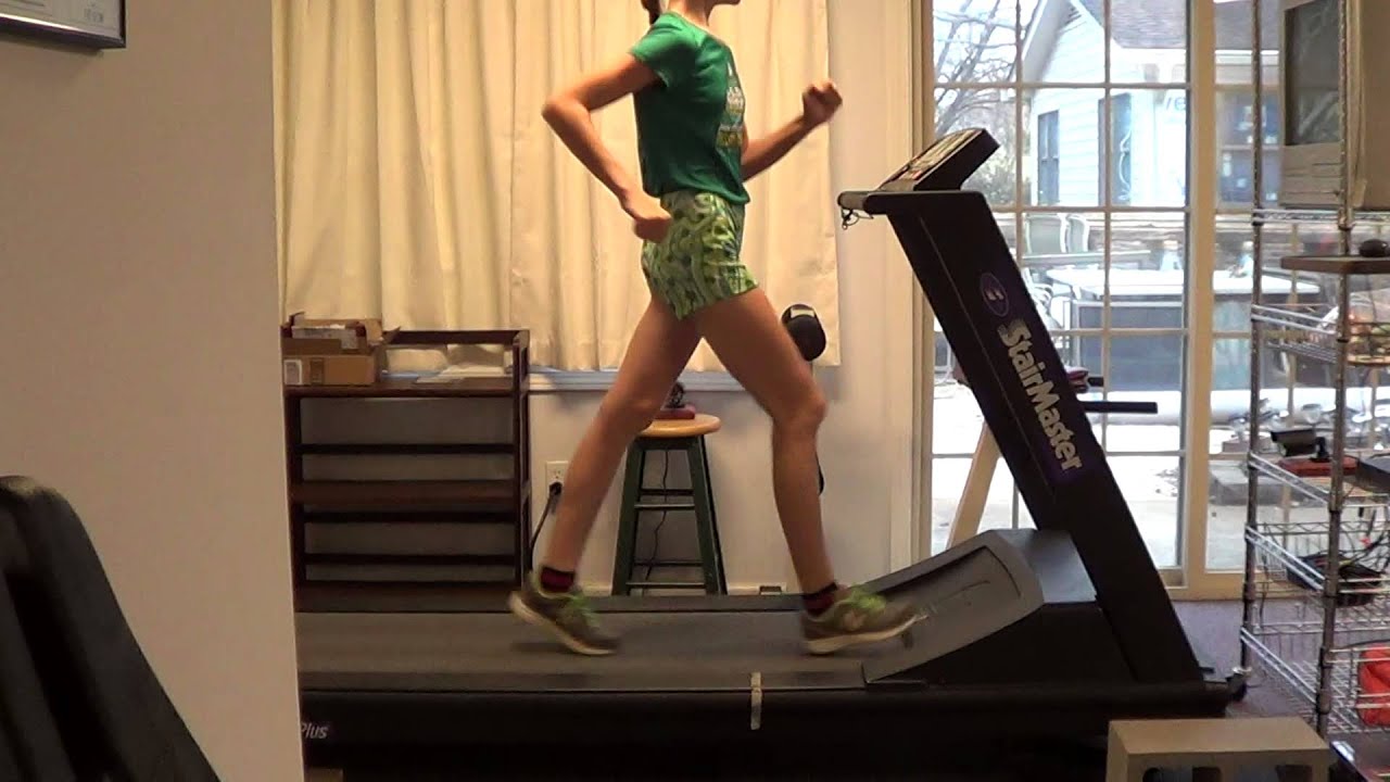 Racewalking at 7:00 per kilometer