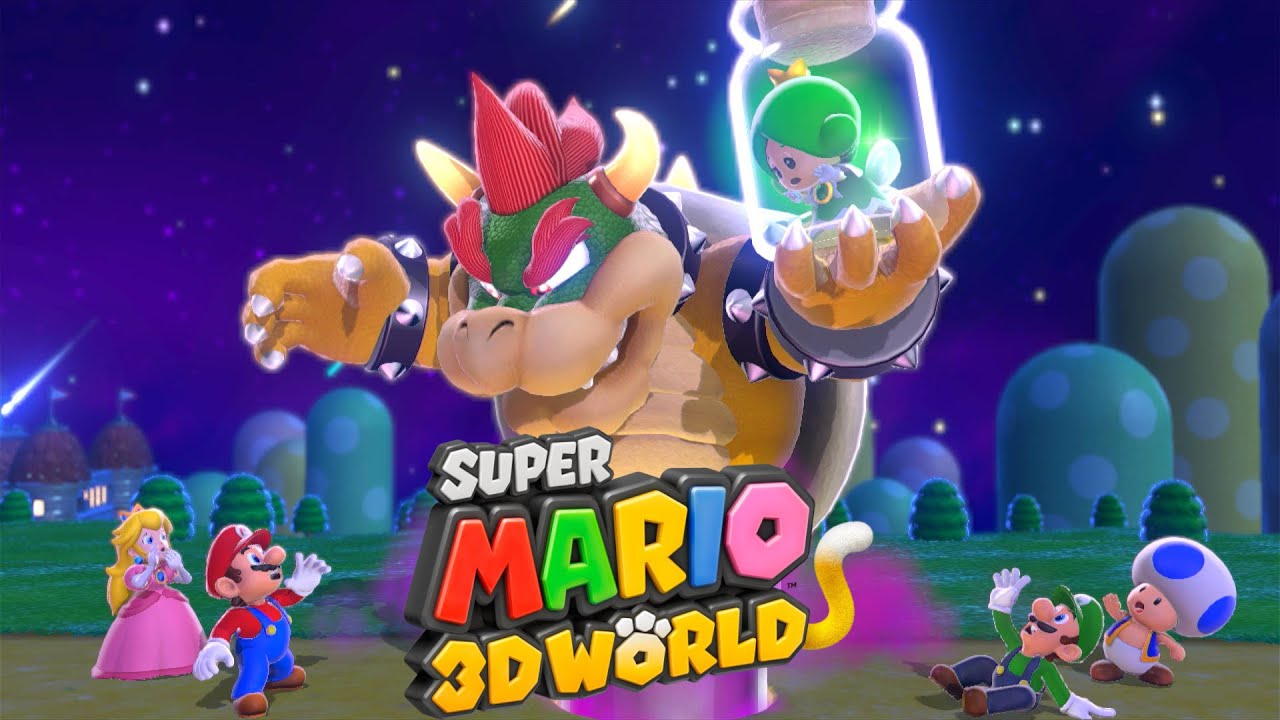 Боузер похитил фею — Super Mario Mario 3D World — Часть 1