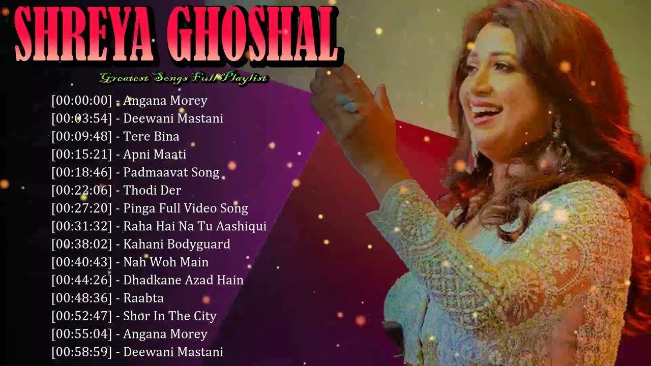 🎙️🌼 Shreya Ghoshal - Soft emotional melodies loved for soothing warmth and poetic lyrics 💫🎼