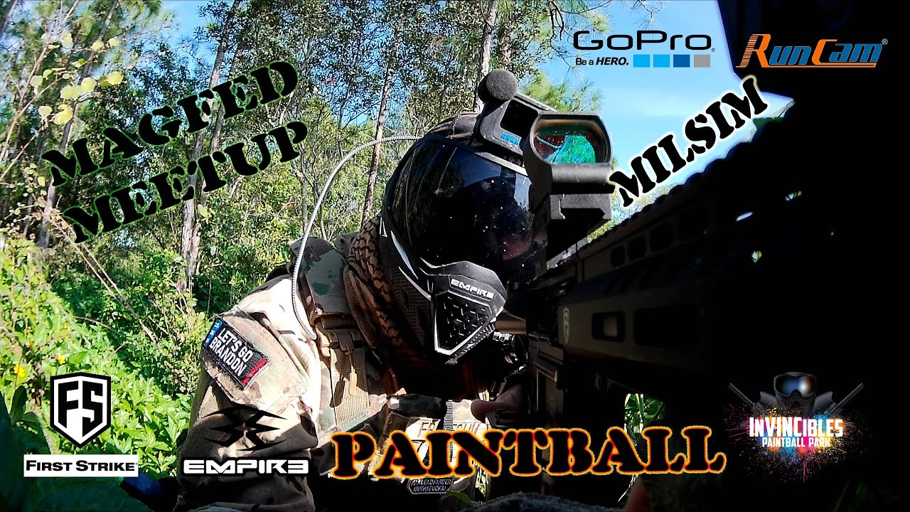 First Strike T15 Insane Sniper Hits using FSR's!!!! Scopecam 4K Invincibles Paintball Park