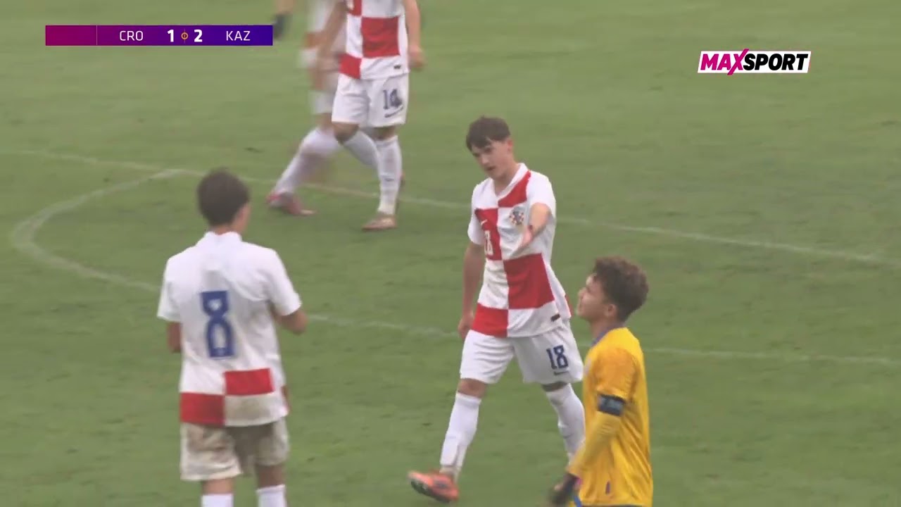 HRVATSKA U-17 vs KAZAHSTAN U-17 1:2 (Skupina 8, kvalifikacije za U-17 Europsko prvenstvo)