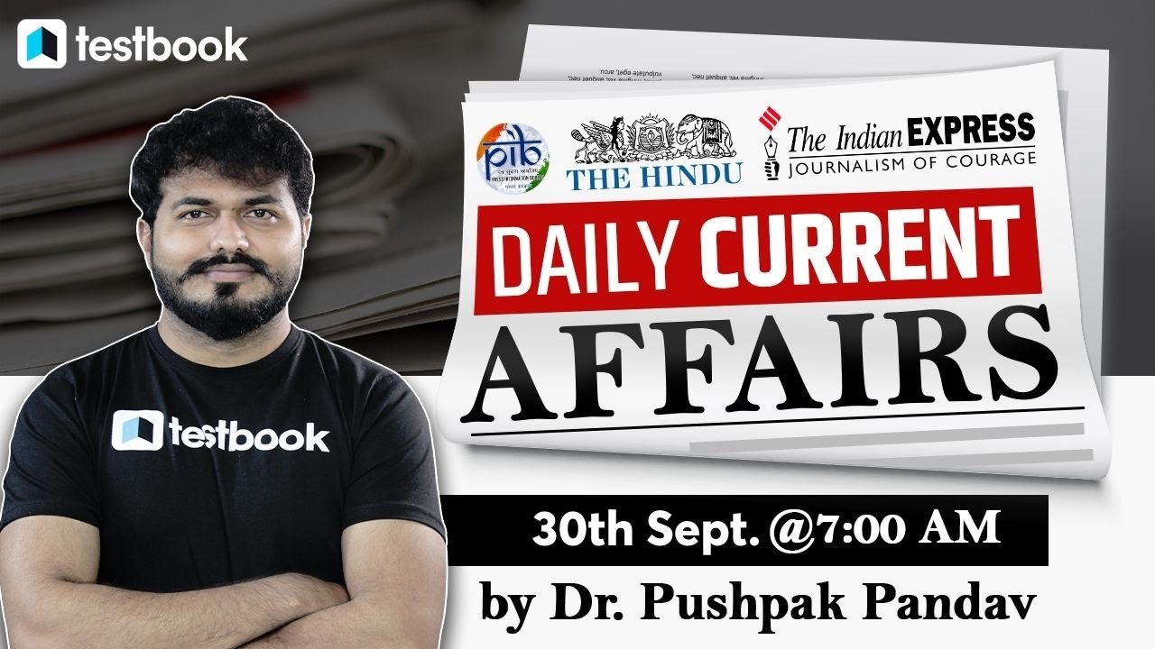 Current Affairs Today | Daily | 30th September Current Affairs 2021 in Hindi & English | Pushpak Sir