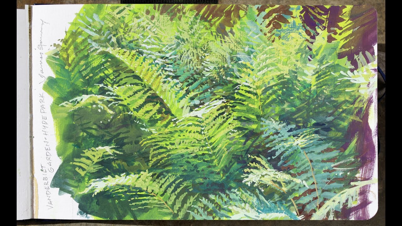 Painting Ferns with James Gurney