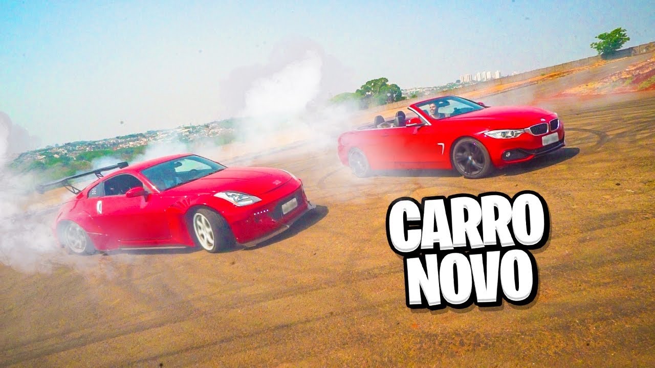 FIZ DRIFT EM VOLTA DO CARRO NOVO DO MEU AMIGO *entrou em choque*