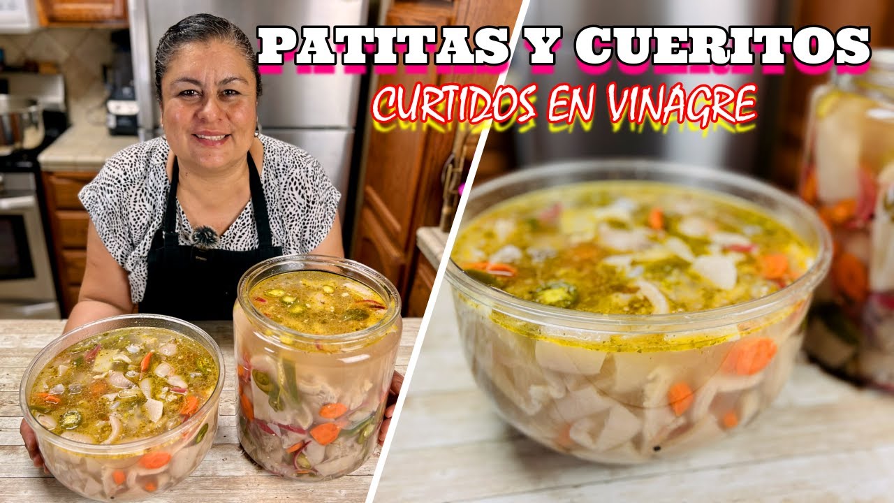 PATITAS DE CERDO CURTIDAS EN VINAGRE