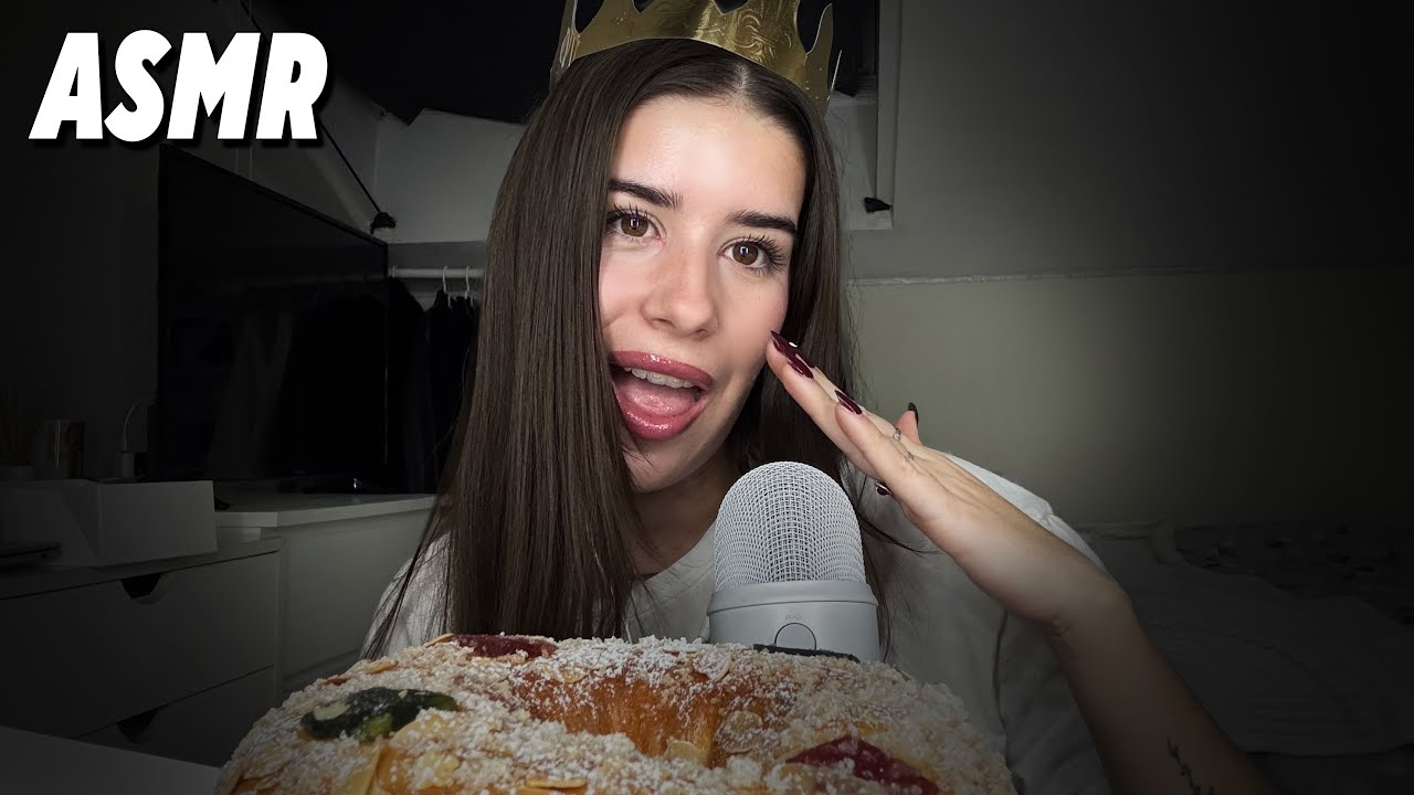 ASMR PROBANDO ROSCON DE REYES 🤴🏻👑