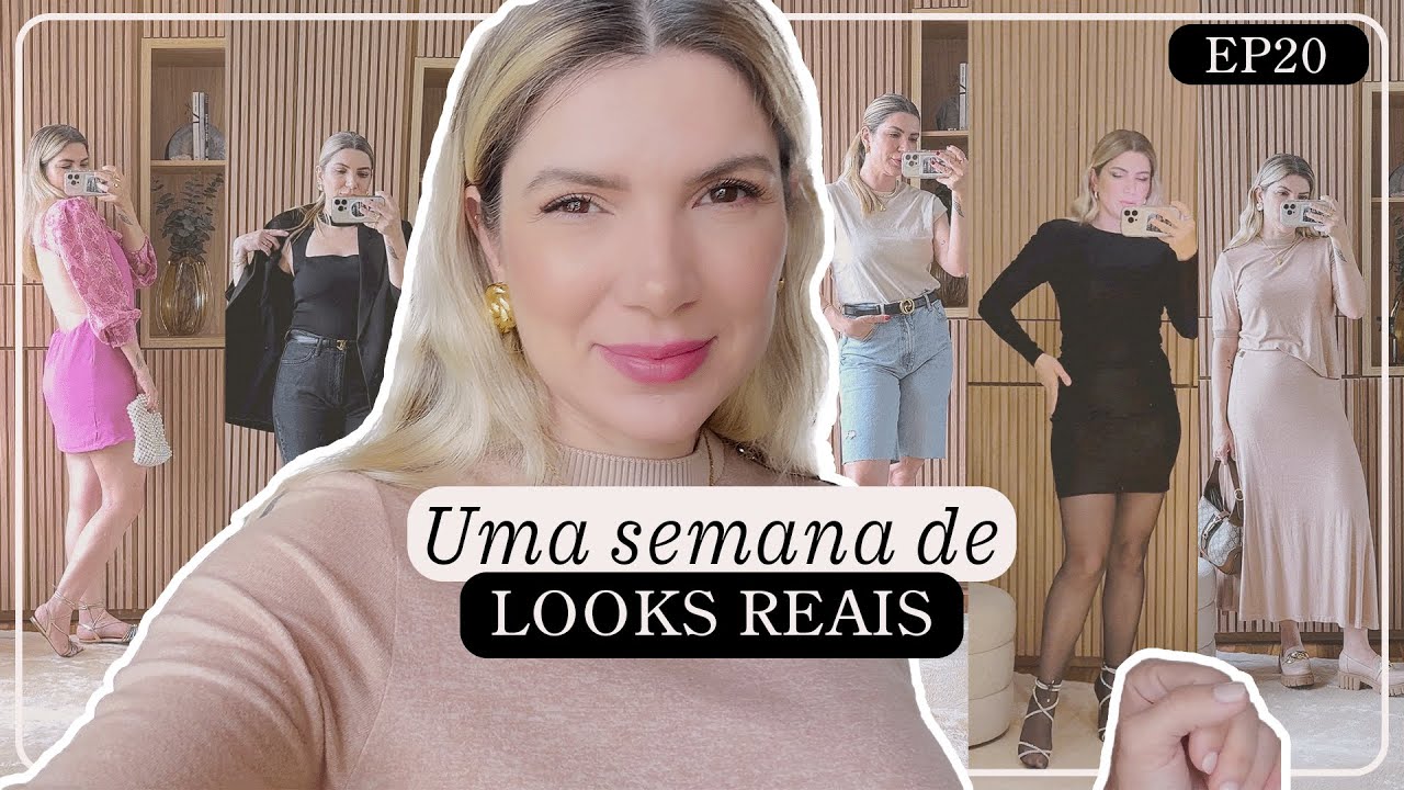 Uma Semana de Looks da Vida Real - Ep 20 | Deusa Constanzi