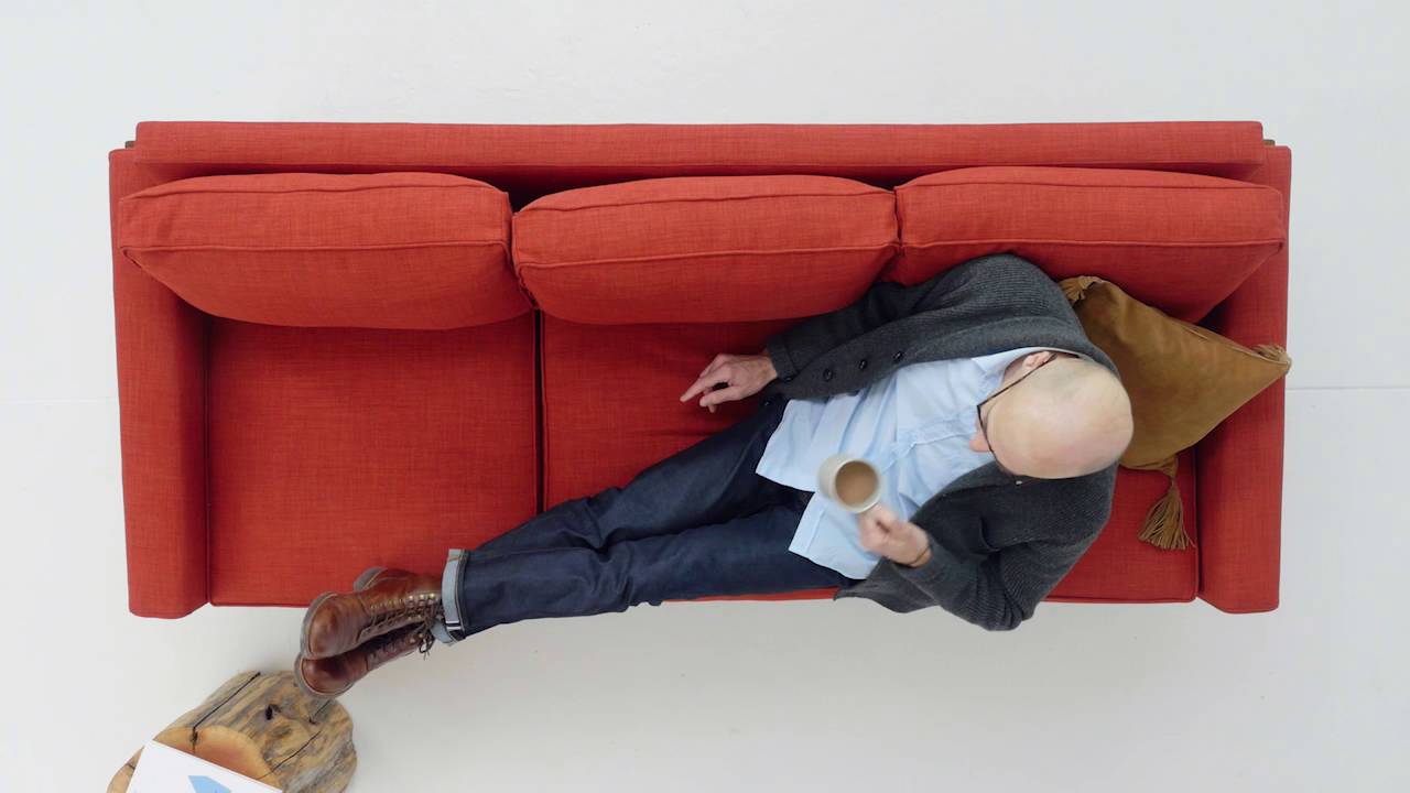 Sit & Fit: Leon Wood Frame Sofa