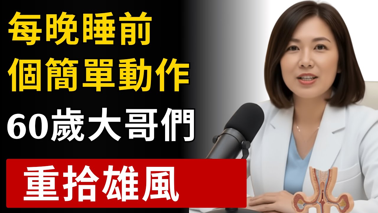 泌尿科女醫15年經驗｜60歲以上男性必看的私密健康秘訣｜林雅婷醫師
