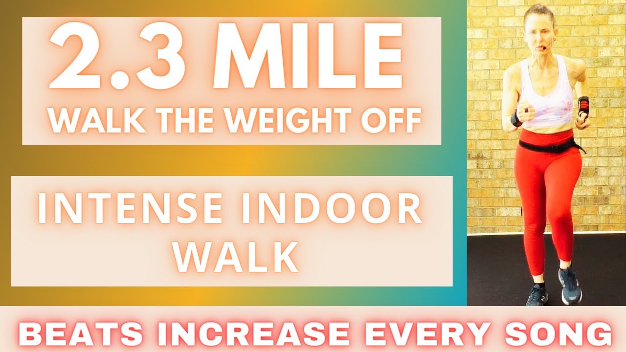 Intense Power Walk The Weight Off At Home Fast Paced Routine |Burn Body Fat & Rev Up Your Metabolism