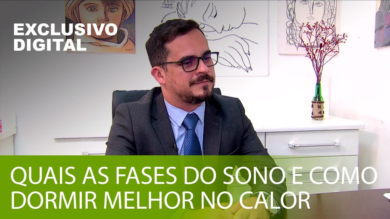 Médico do Sono explica quais são as fases do sono e como dormir melhor no calor
