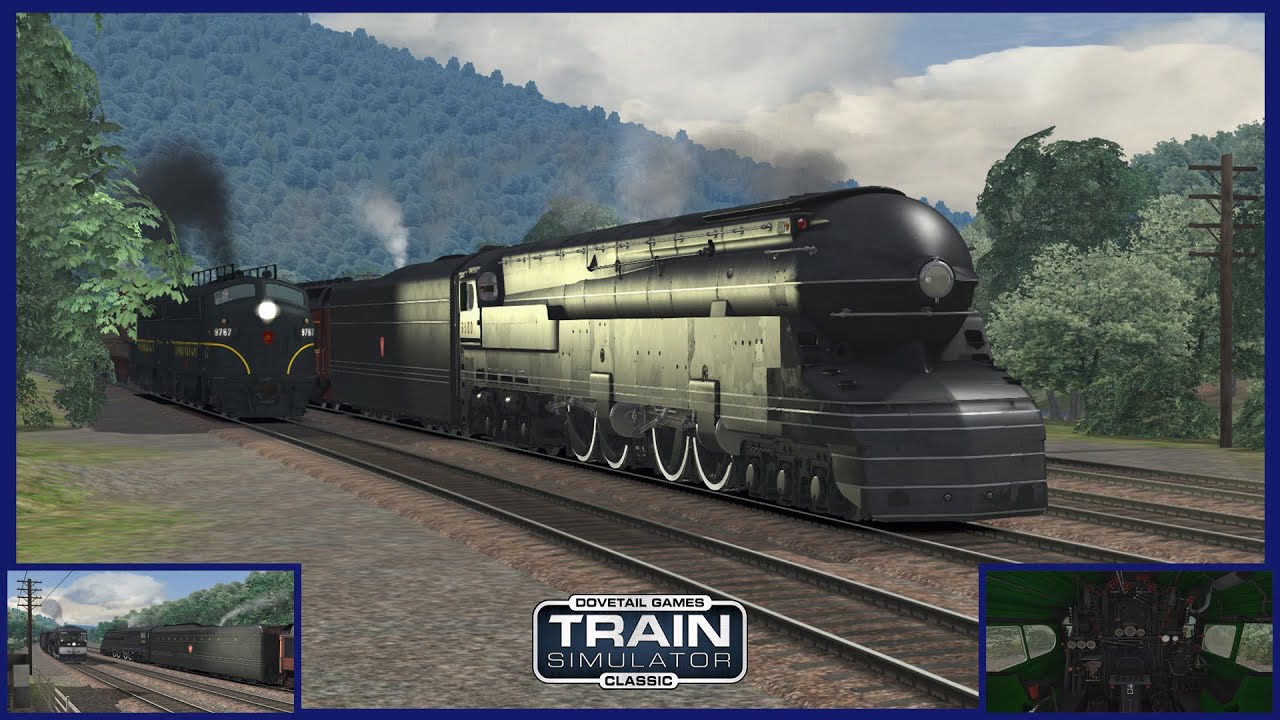 Cresson to Johnstown w/ the Pennsylvania Railroad S1 ~ Train Simulator