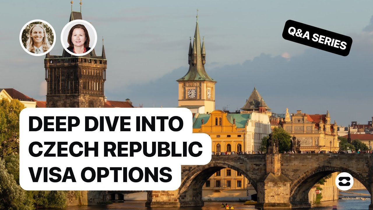 Mastering Czech Republic Digital Nomad Visa Options by TOP Czechia Migration EXPERT / CR Q&A Series