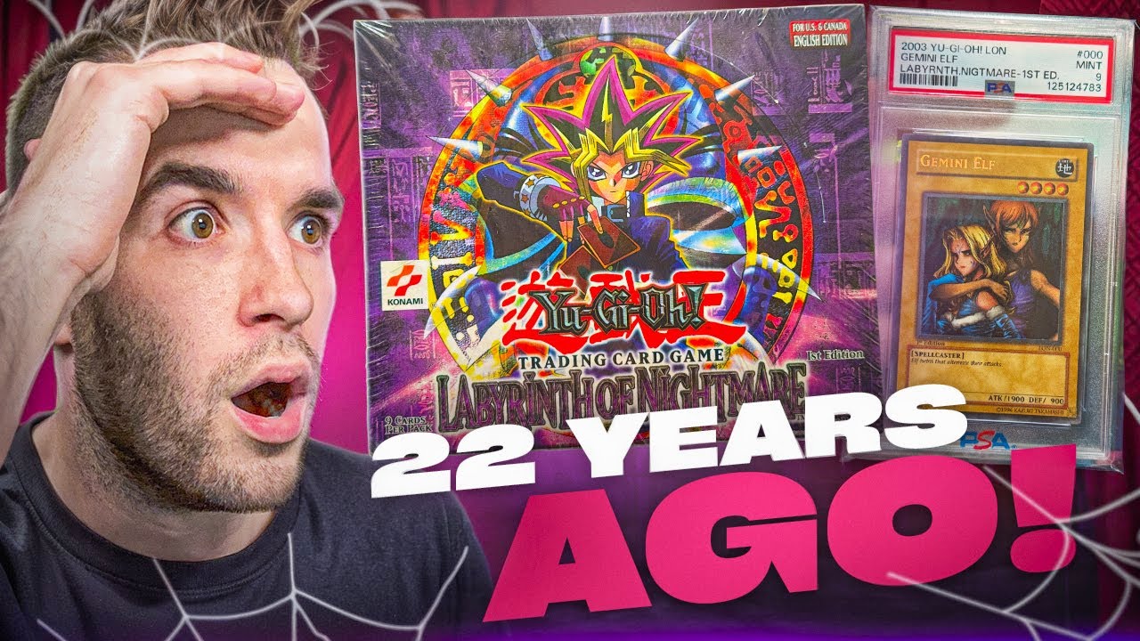 Opening A VINTAGE 1st Ed Labyrinth Of Nightmare Box From Forgotten Times!