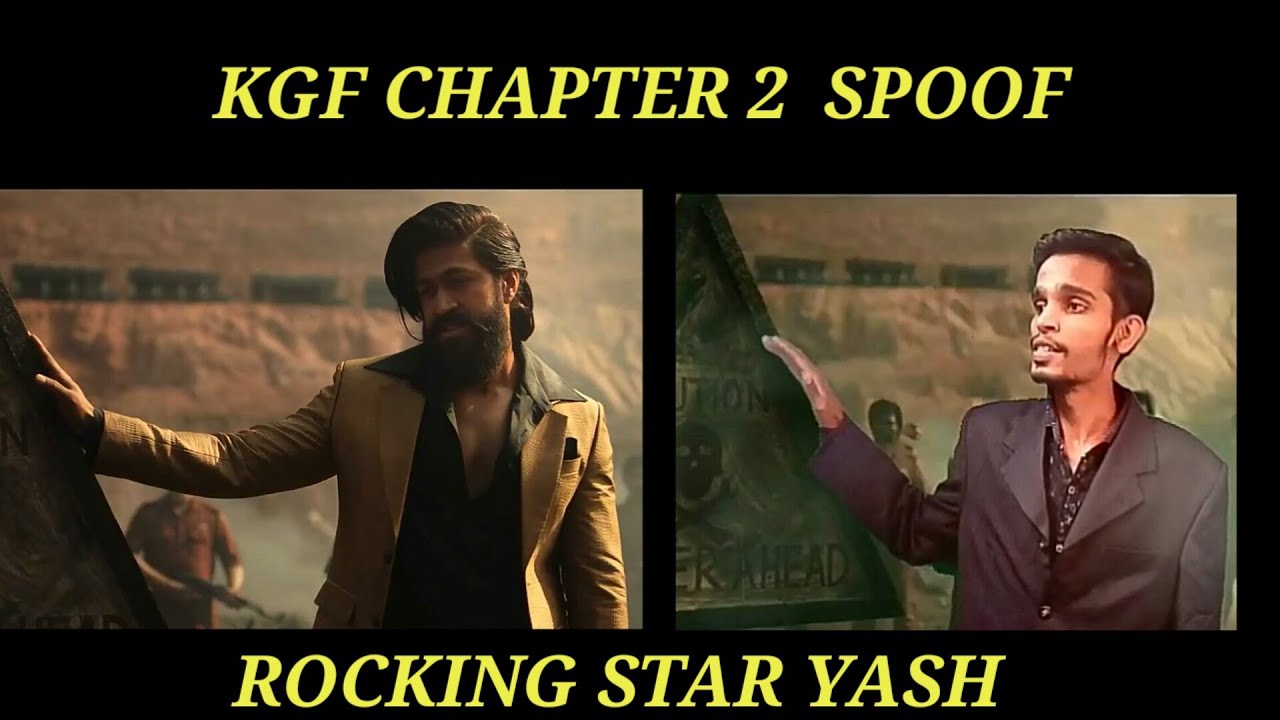 KGF Chapter 2  Spoof | Action | short movie scene | editor by Kaleem Qureshi |