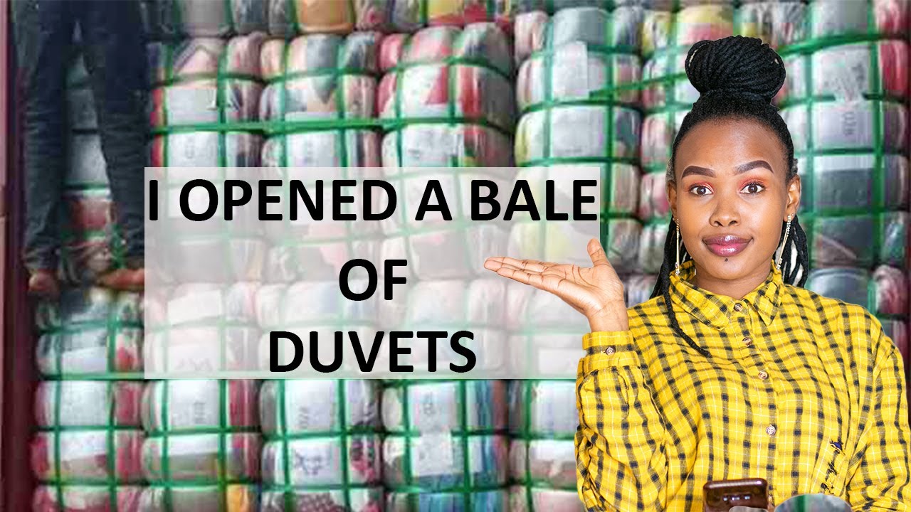 Gikomba Haul! I opened a bale of duvets