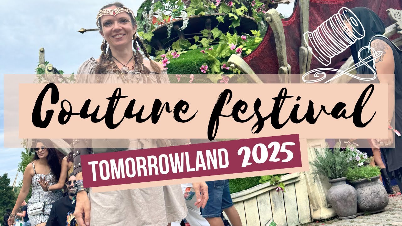 Coudre ses tenues de festival : mes tenues pour Tomorrowland 2025 (bilan couture)