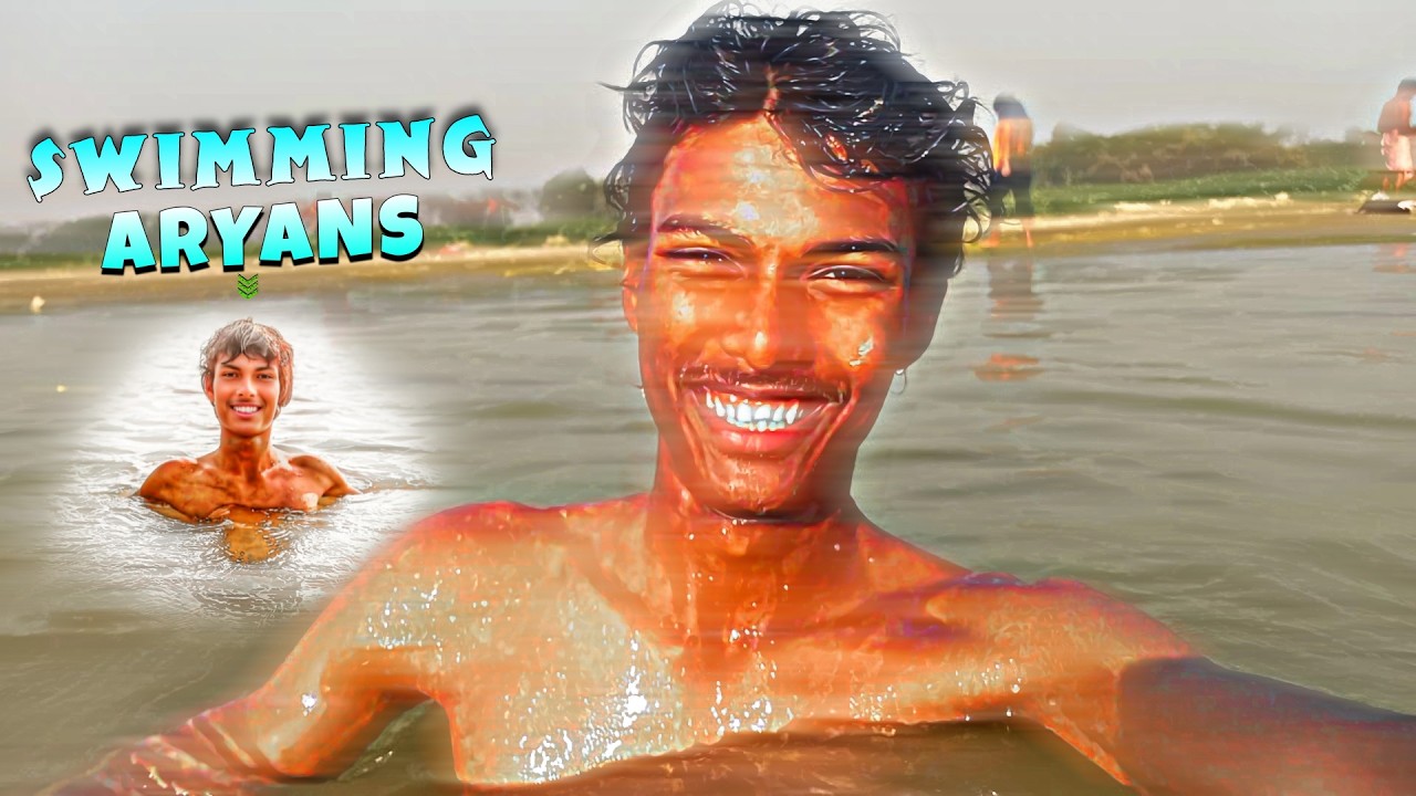 Viral Swimming In The Rivers 🌊🏖 । Nadiyo Mein Tairana-Nahana । Vishal Aryans