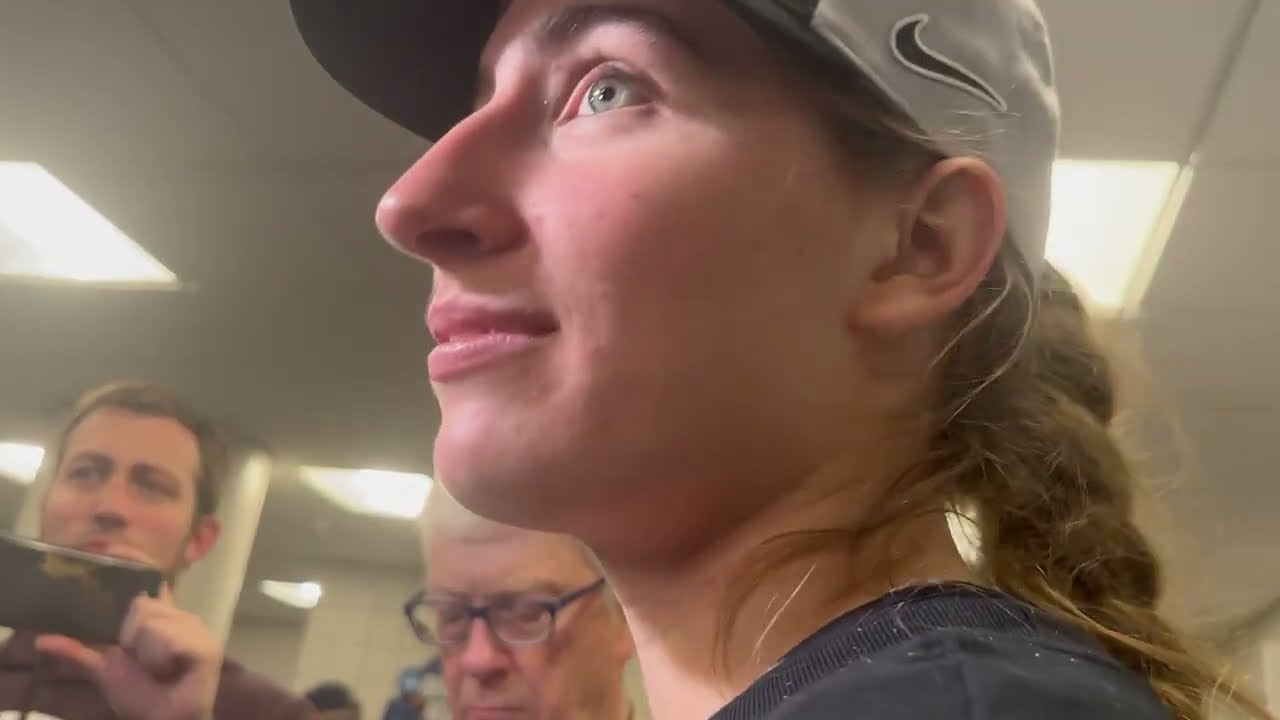 Kate Martin after another Iowa Final Four: 