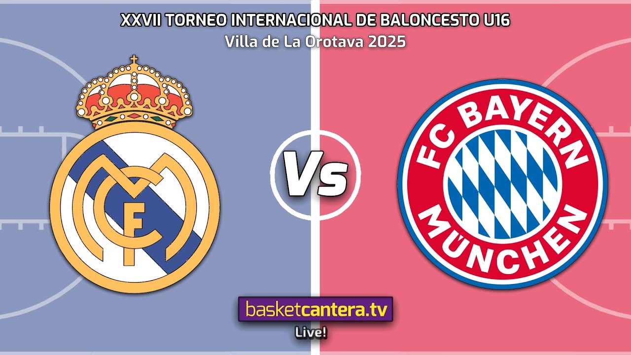 #U16M. REAL MADRID vs BAYERN MUNICH.- Torneo Internacional Cadete La Orotava 2025