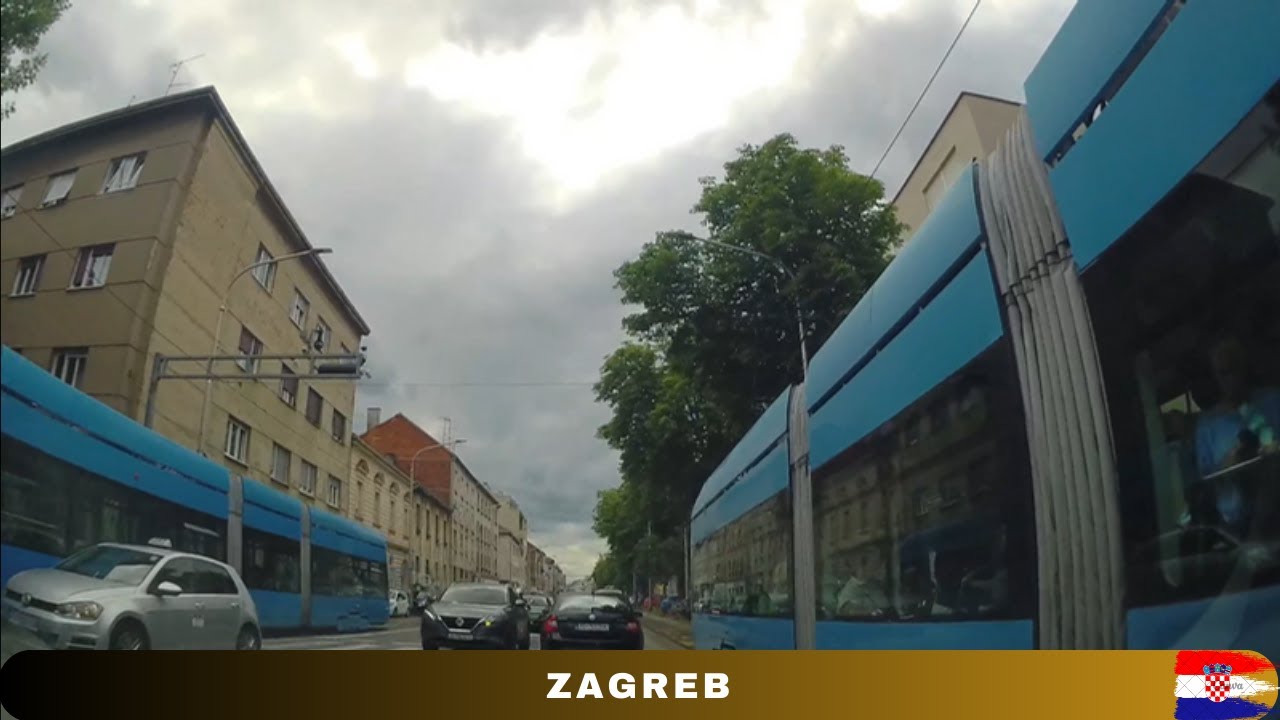Driving in Croatia #37 - Day Drive in Zagreb
