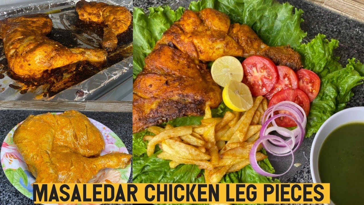Perfectly Roasted Chicken Leg Pieces | No Frying