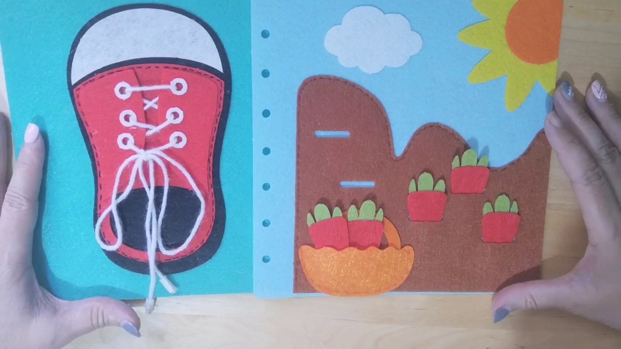 Cómo hacer un libro sensorial para niños de 3 a 5 años parte 3/ tutorial kit Aliexpress