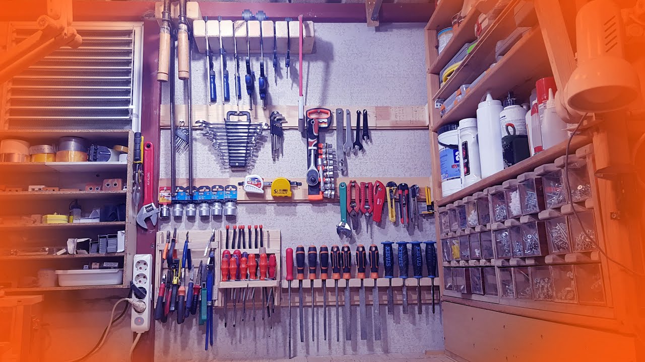 AT&Ouml;LYE D&Uuml;ZENLEME ALET EDEVAT PANOSU YAPIMI | WORKSHOP ORGANIZATION TOOL BOARD CONSTRUCTION