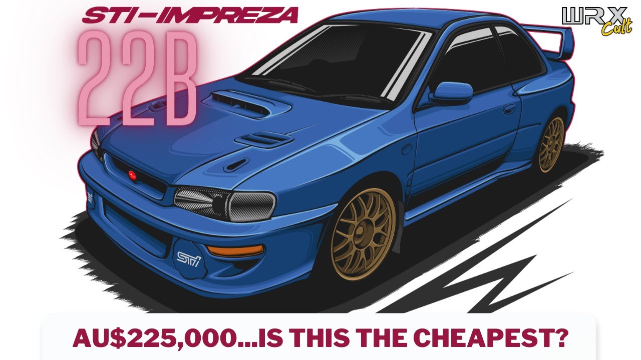 22B STi Subaru Impreza JDM Just Delivered from Japan to Australia- Is this the Cheapest?
