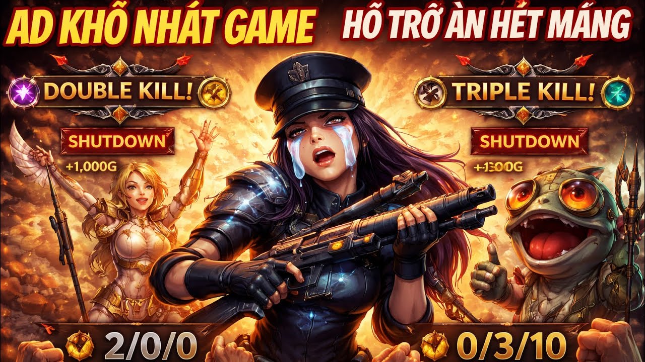 AD khổ nhất LoL : Thoát game , Xóa game và cấm chat luôn :))