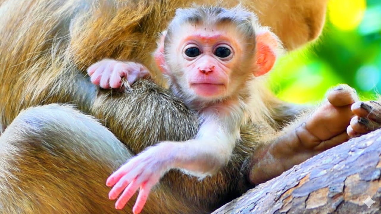 What happens to lovely newborn Rina around her noses​ while Rina only three days old