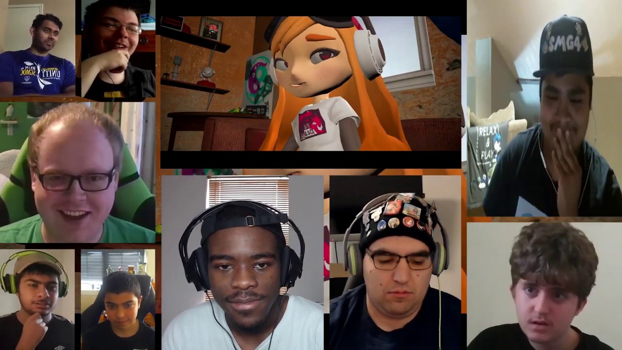 SMG4: There's Something Up With Meggy... [REACTION MASH-UP]