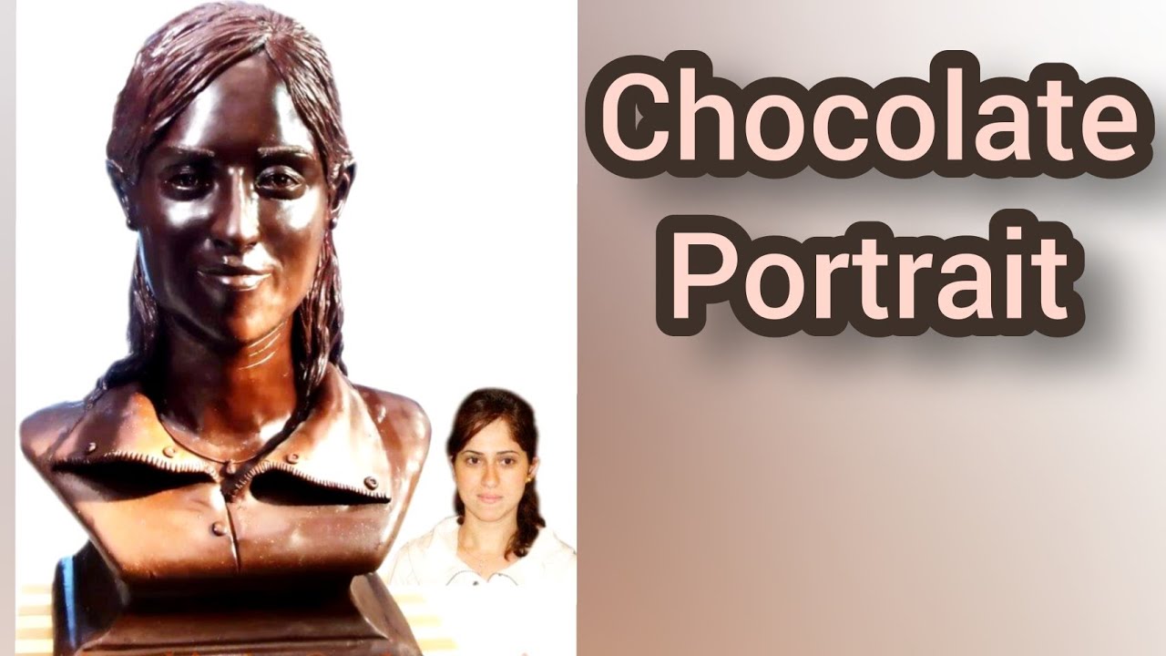 LIVE CHOCOLATE CARVING - karthiartist