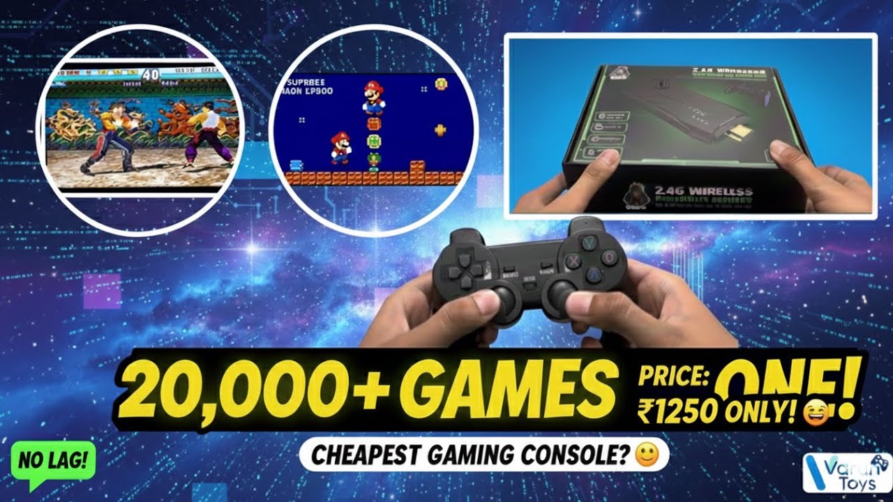 2.4G WIRELESS CONTROLLER GAMEPAD UNBOXING AND TESTING VIDEO - VARUN TOY CHANNEL 