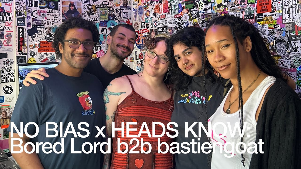NO BIAS x HEADS KNOW Bored Lord b2b bastiengoat @TheLotRadio  03-28-2025