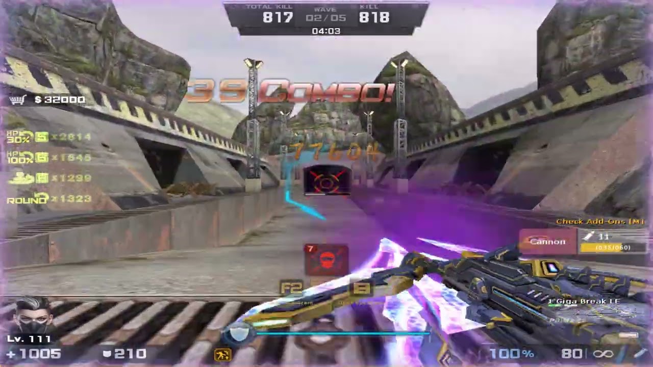 Counter-Strike Nexon: Giga Break LE in Zombie Scenario Defense: Cordon (2026/2/23)