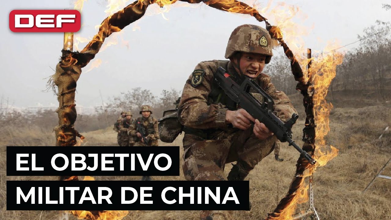 ¿Cuál es el objetivo militar de CHINA para 2050?