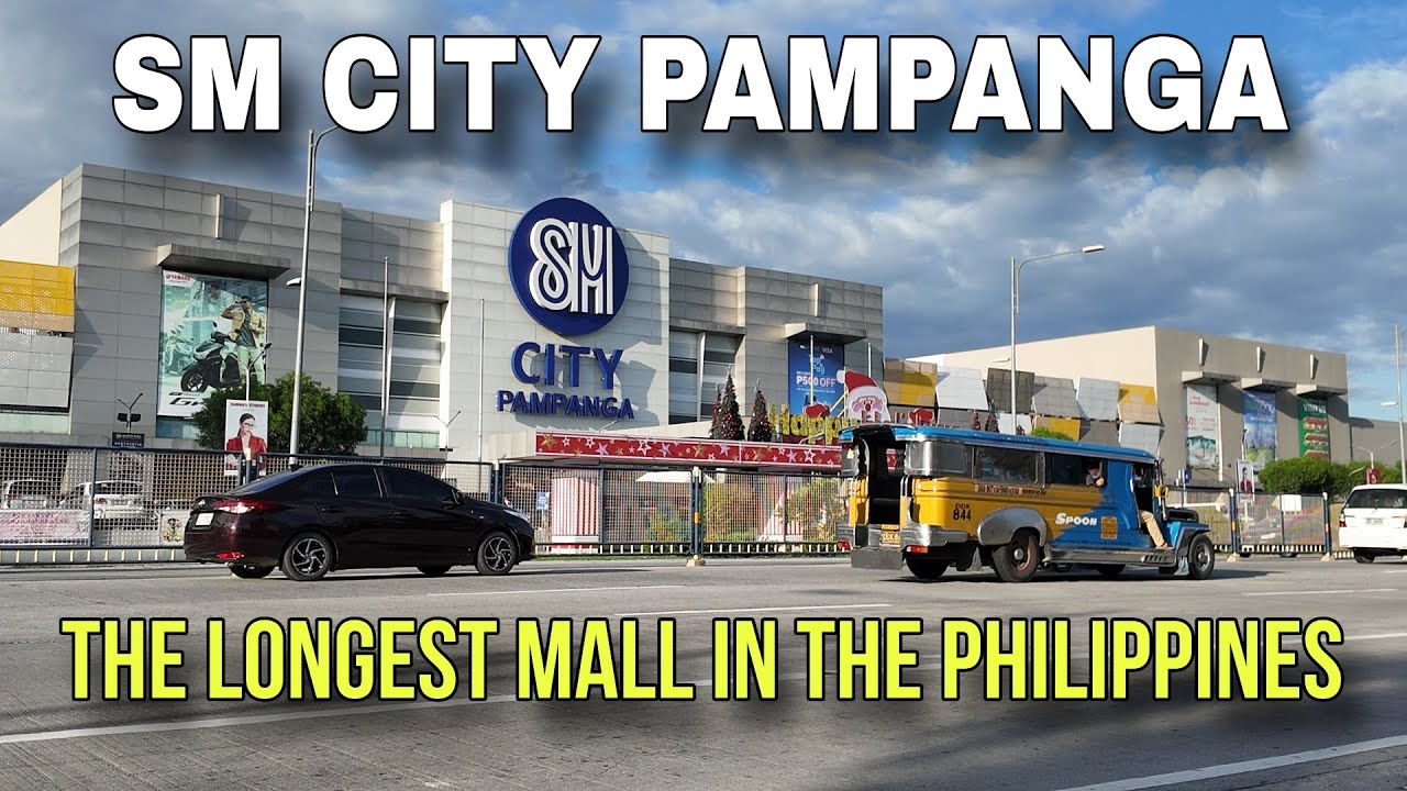 [4K] Exploring the LONGEST MALL in the Country | SM CITY PAMPANGA in San Fernando