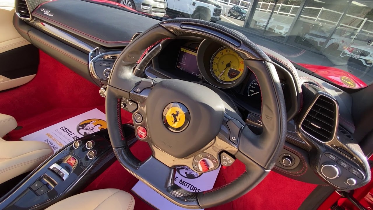 2015 FERRARI 458 SPIDER for sale Castle Motors