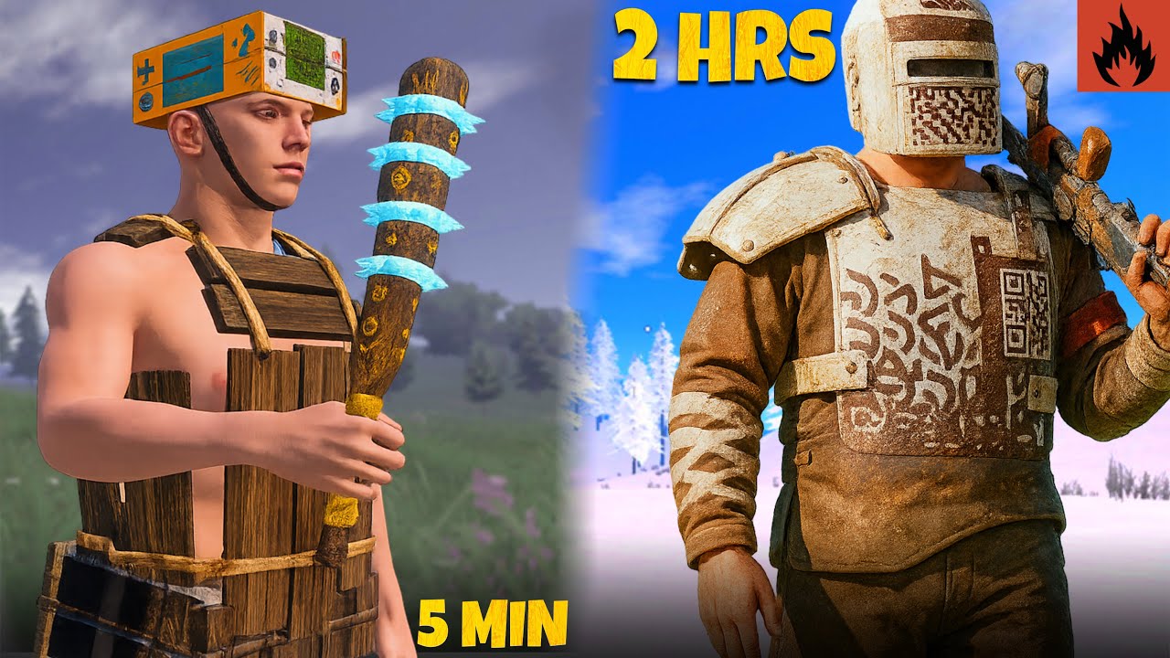 Poor To Rich Just In 2 Hours | Oxide Survival Island | 8848 LUFFY #oxide #rust #оксайд 
