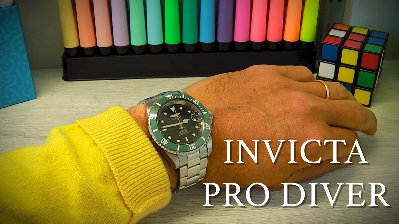 Rolex submariner omage un vero orologio a meno di 100 € Invicta Pro Diver