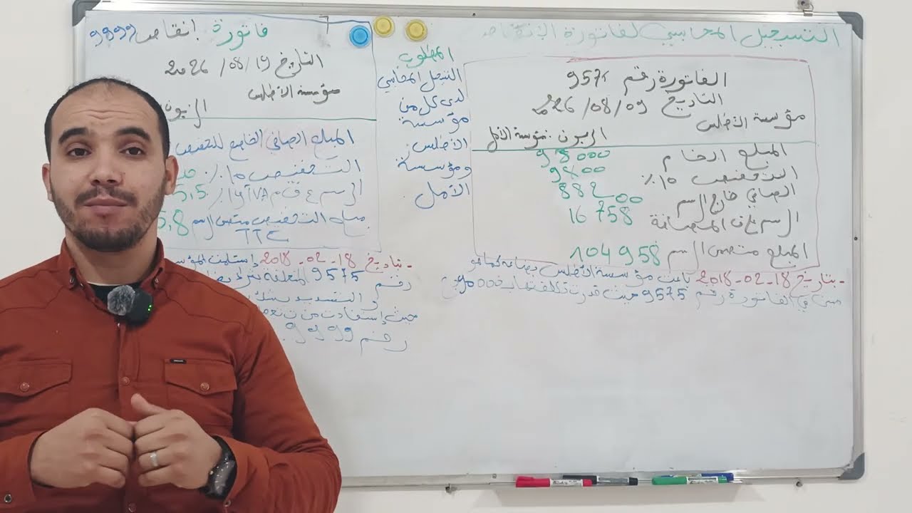 فاتورة الإنقاص # طريقة الحساب$التسحيل المحاسبي# سنة ثانية تسيير# ليسانس محاسبة  #تسيير_واقتصاد 