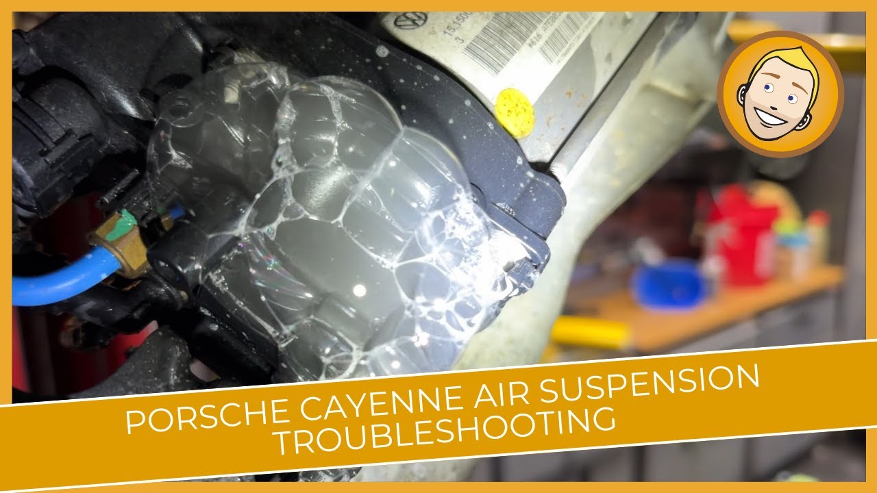 Porsche Cayenne Air Suspension Troubleshooting and Refilling with Nitrogen